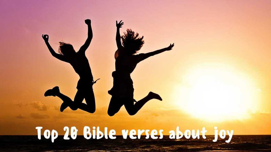 Top 20 Bible verses about joy