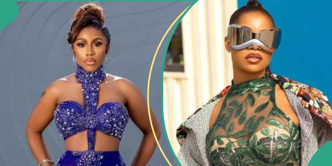 BBNaija stars Tacha and Mercy BBNaija stars Tacha and Mercy