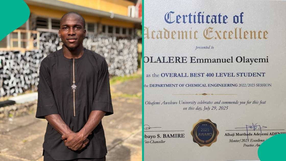 OAU Technology/Engineering graduate bags first class and becomes best graduating student in his faculty OAU Technology/Engineering graduate bags first class and becomes best graduating student in his faculty