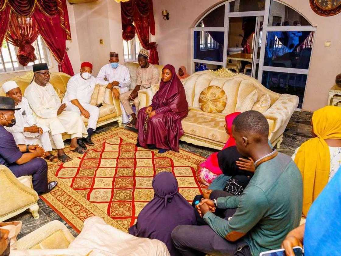 Photos show emotional moment Uzodimma Visits Family of Late Ahmed Gulak Photos show emotional moment Uzodimma Visits Family of Late Ahmed Gulak
