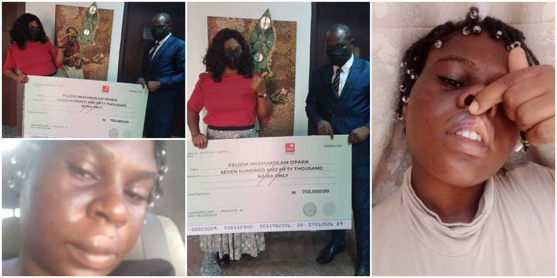 EndSARS: Lady Who Was Brutalized During Protest Wins Nigerian Police at Panel, Gets N750k cash, Many React