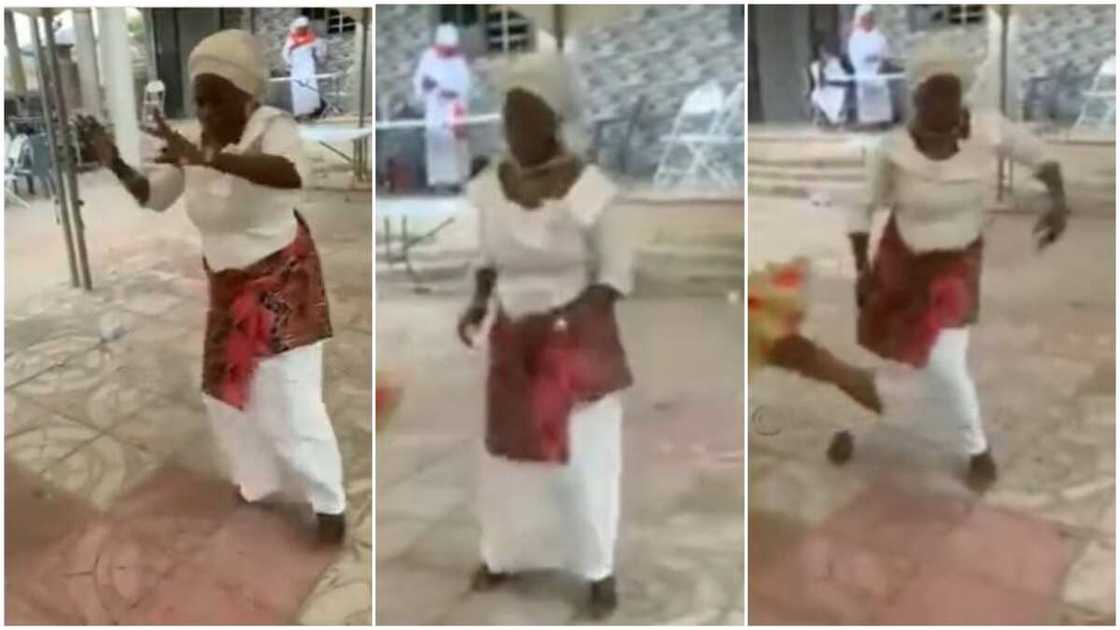 Her dance moves got many engagements. Her dance moves got many engagements.