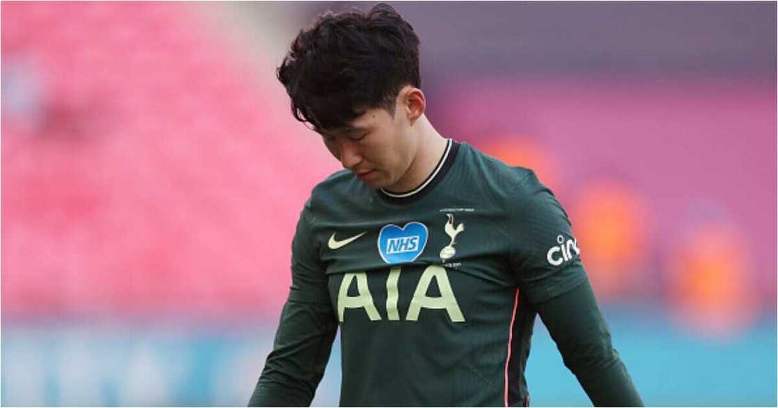 Emotional Moment as Heung-Min Son Breaks Down in Tears After Spurs Lost EFL Cup to Man City