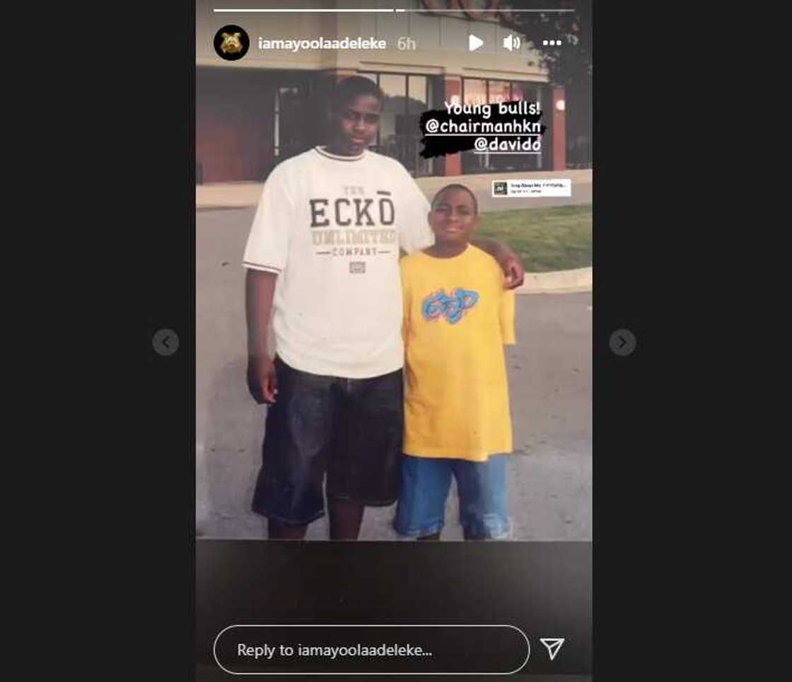 Davido throwback Davido throwback