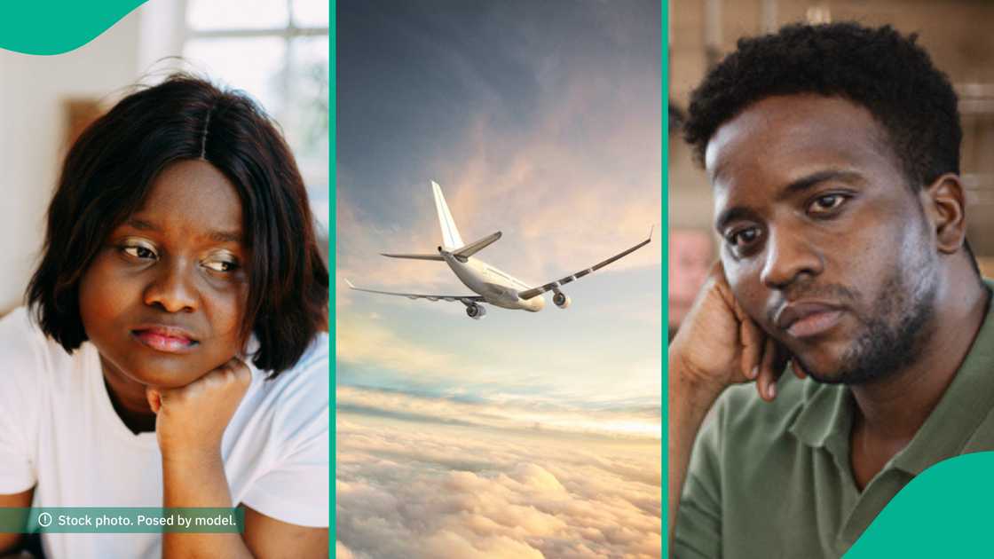 Lady abandons her husband. Lady abandons her husband.