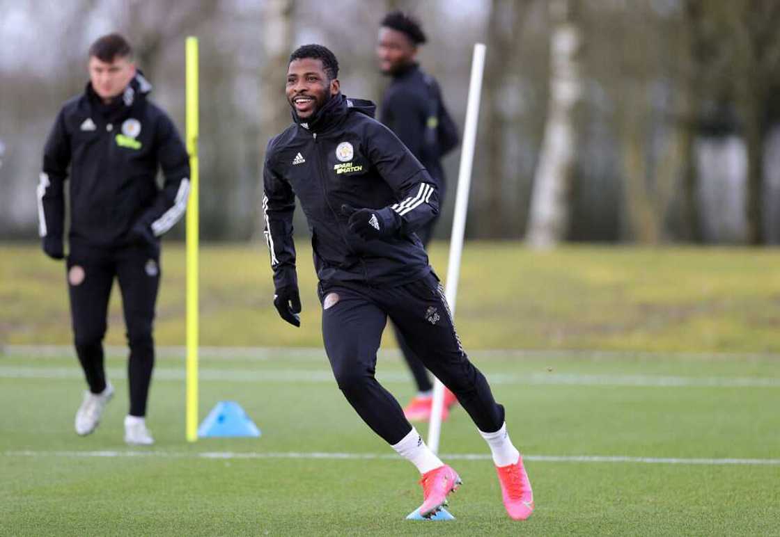 Super Eagles star bursts into laughter after fellow Nigerian teammate's response when he asked for his jersey Super Eagles star bursts into laughter after fellow Nigerian teammate's response when he asked for his jersey