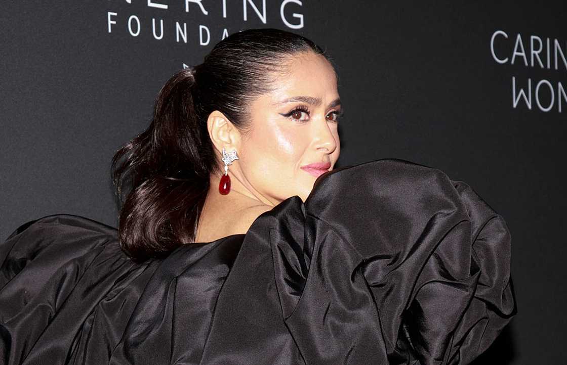 Salma Hayek at The Pool in New York City Salma Hayek at The Pool in New York City