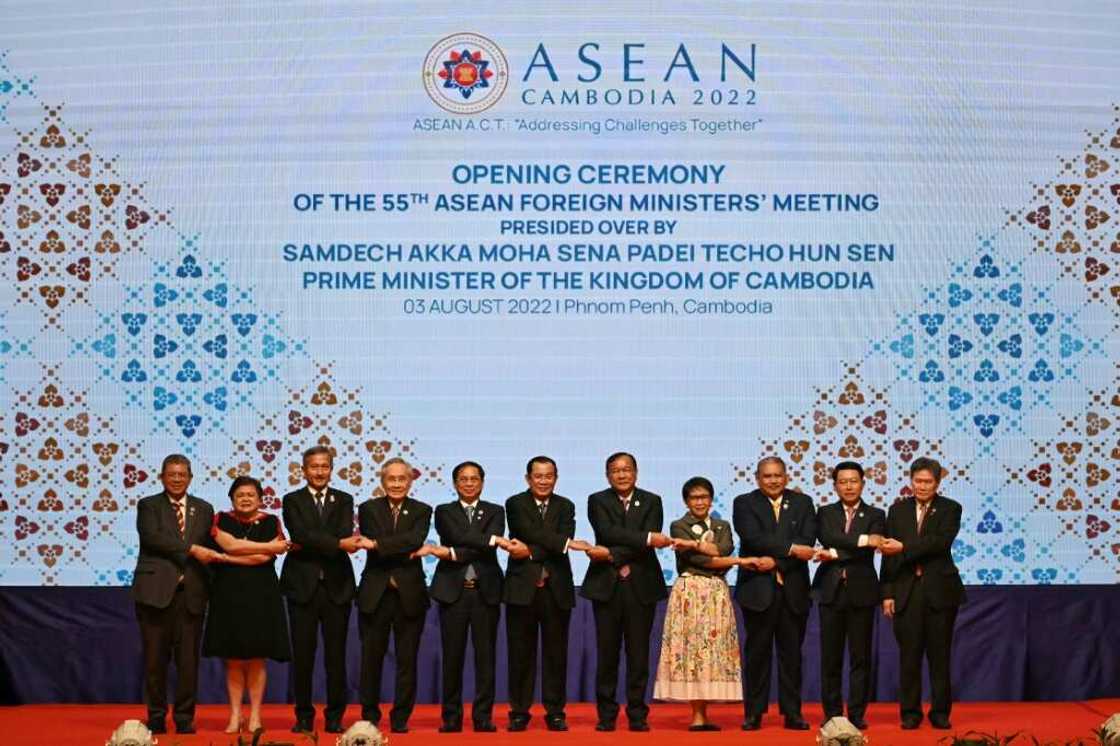 Southeast Asian foreign ministers will seek ways to help calm rising tensions over Taiwan at ASEAN talks in Cambodia