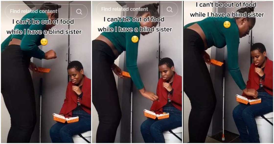 Kayise, blind sister, steal, meat Kayise, blind sister, steal, meat