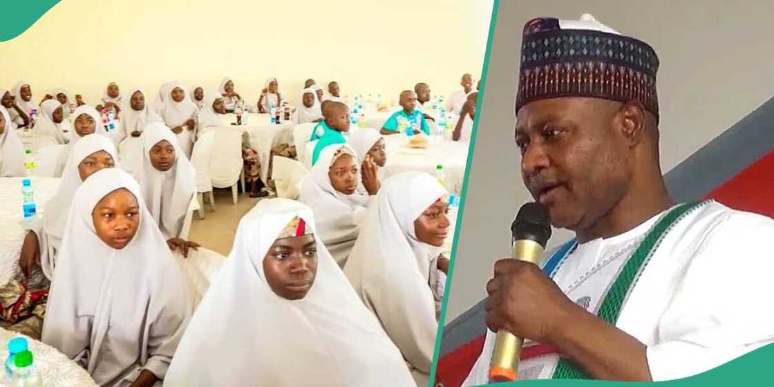 Uba Sani ya yi alkawari ga daliban makarantar Kuriga 137 a Kaduna Uba Sani ya yi alkawari ga daliban makarantar Kuriga 137 a Kaduna