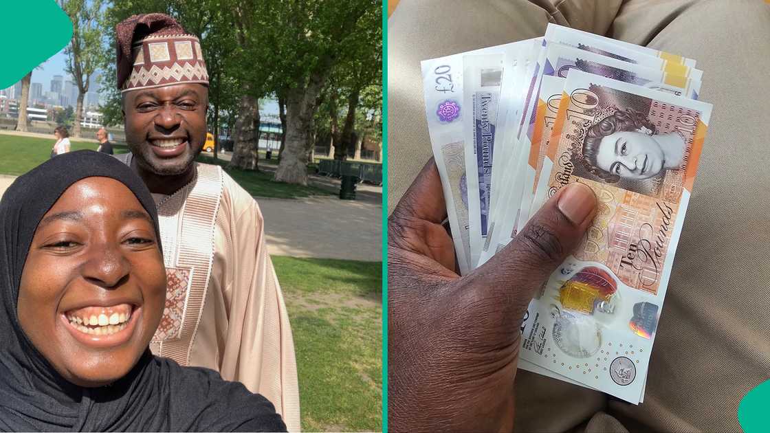 UK-based Nigerian man cries, shares touching note his younger sister left him with some cash