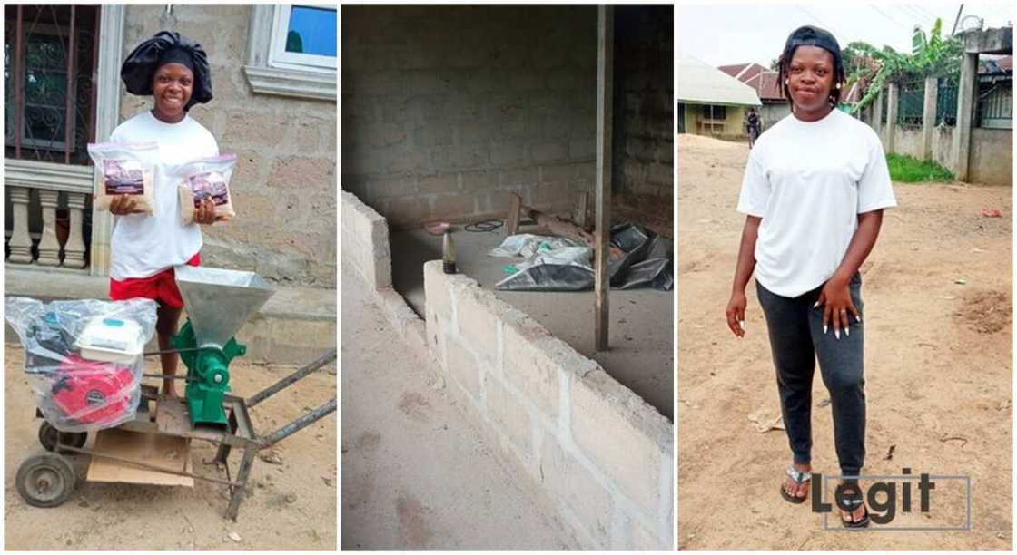Gloria Adie, Mrs Zanga laments her loss after her grinding machine was stolen in Omoku, Rivers state. Gloria Adie, Mrs Zanga laments her loss after her grinding machine was stolen in Omoku, Rivers state.