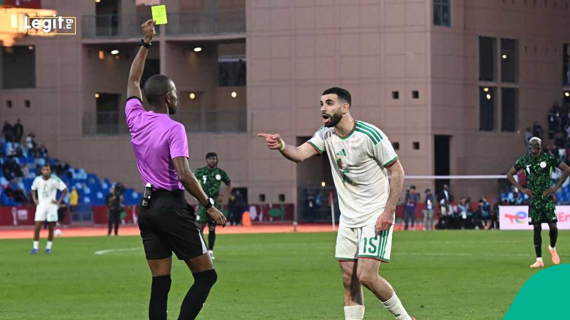 Senegal, Issa Sy, Rayan Ait-Nouri, 2025 Africa Cup of Nations, Algeria, Nigeria, Marrakesh. Senegal, Issa Sy, Rayan Ait-Nouri, 2025 Africa Cup of Nations, Algeria, Nigeria, Marrakesh.
