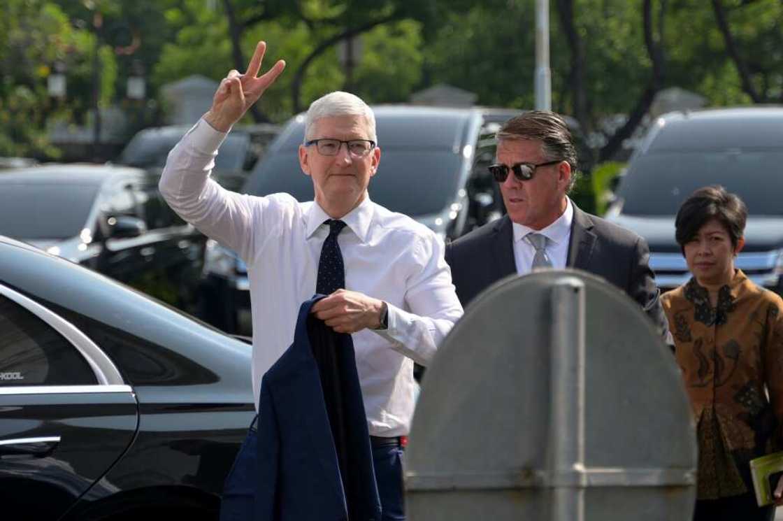 Apple CEO Tim Cook is visiting Indonesia