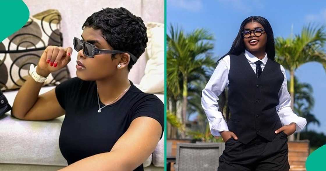 Jarvis throws shades at her biological sister Divine. Jarvis throws shades at her biological sister Divine.