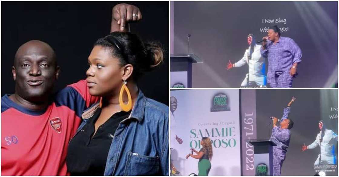 Sammie Okposo, daughter, farewell service Sammie Okposo, daughter, farewell service