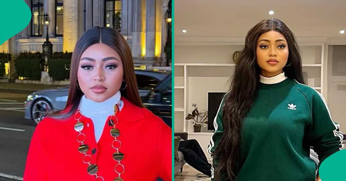 Regina Daniels sends a message to her fans in an Instagram post
amid her rumoured split from Nigerian billionaire politician Ned Nwoko. Regina Daniels sends a message to her fans in an Instagram post
amid her rumoured split from Nigerian billionaire politician Ned Nwoko.
