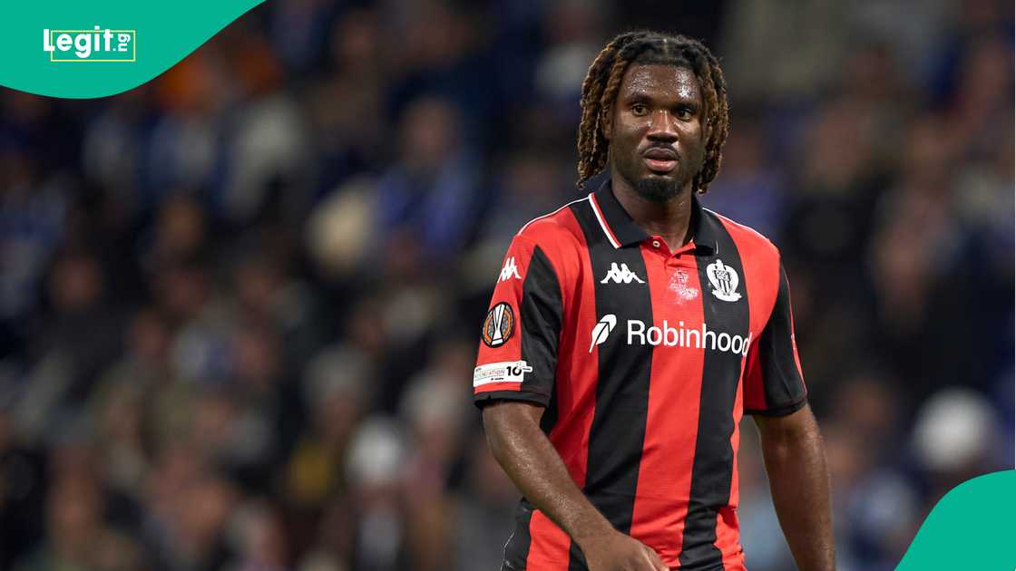 Terem Moffi, OGC Nice, FC Porto, Super Eagles, Nigeria. Terem Moffi, OGC Nice, FC Porto, Super Eagles, Nigeria.