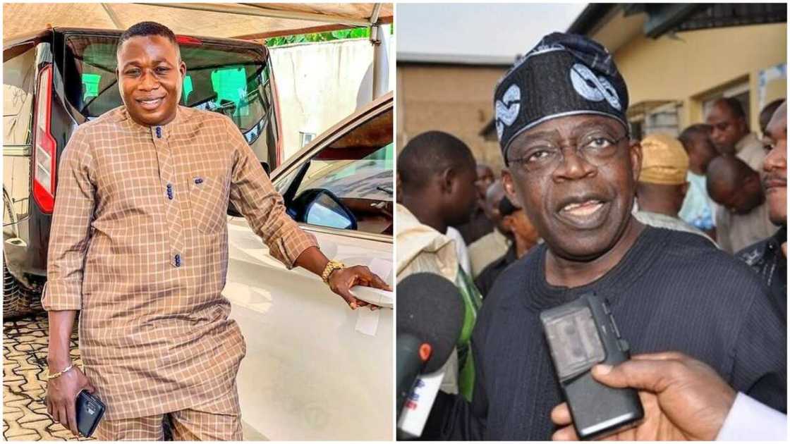 Sunday Igboho reveals what happened when he met with Tinubu in Lagos Sunday Igboho reveals what happened when he met with Tinubu in Lagos