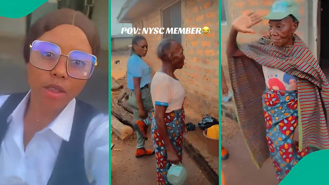 Grandmother performs NYSC parade with granddaughter after her service year