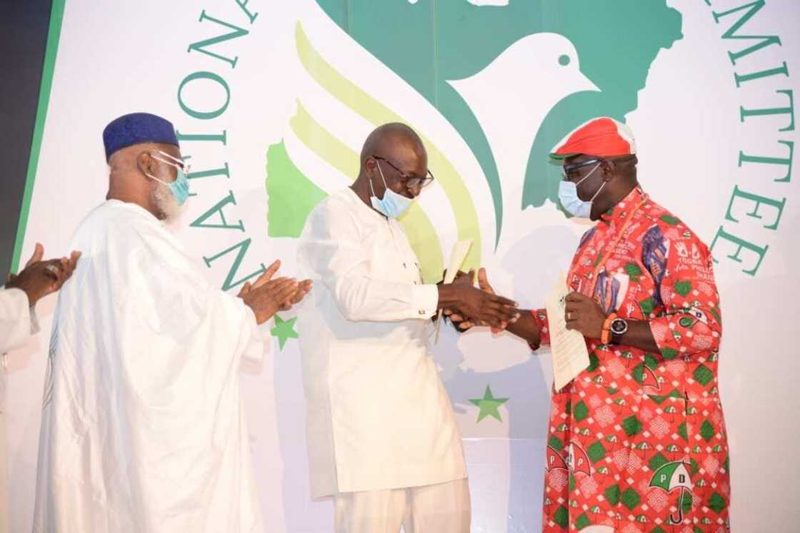 Edo election: Obaseki urges Ize-Iyamu to join him move state forward