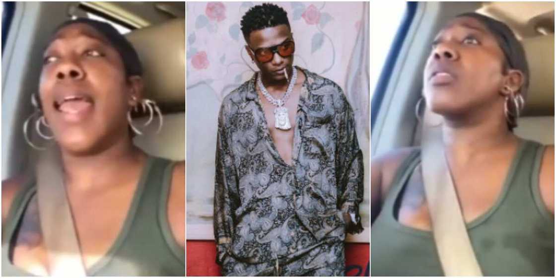 The Black American woman expressed love for WIzkid's Ojuelegba song The Black American woman expressed love for WIzkid's Ojuelegba song