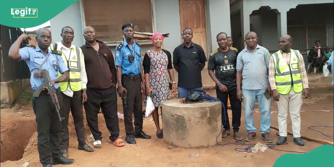 Security was deployed to the location where the diesel was found in Ibadan. Security was deployed to the location where the diesel was found in Ibadan.