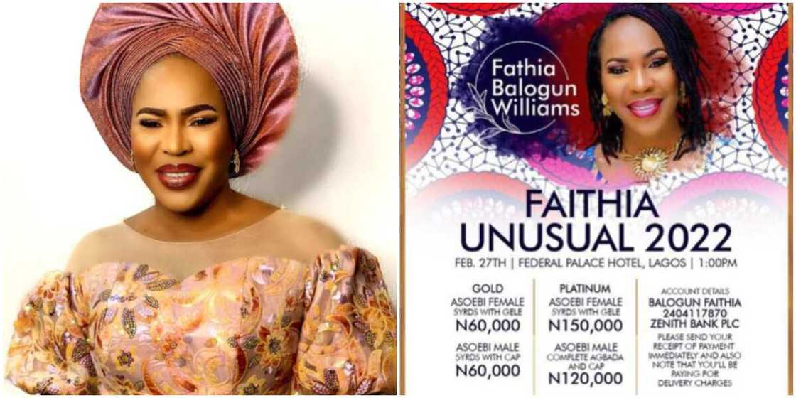 Faithia Balogun set to throw birthday party