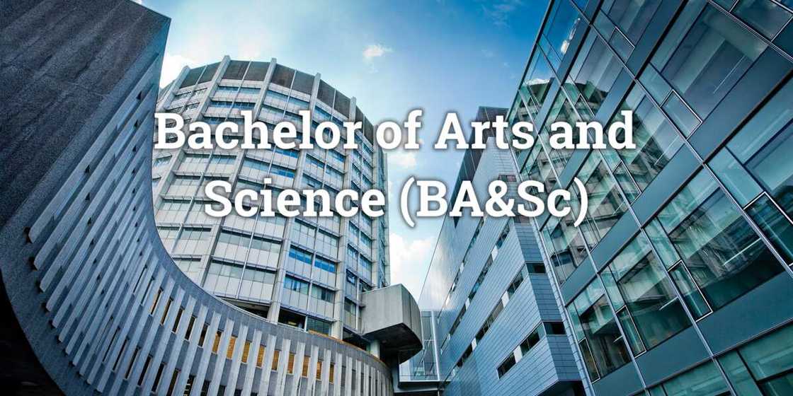 Bachelor of Arts and Science Bachelor of Arts and Science