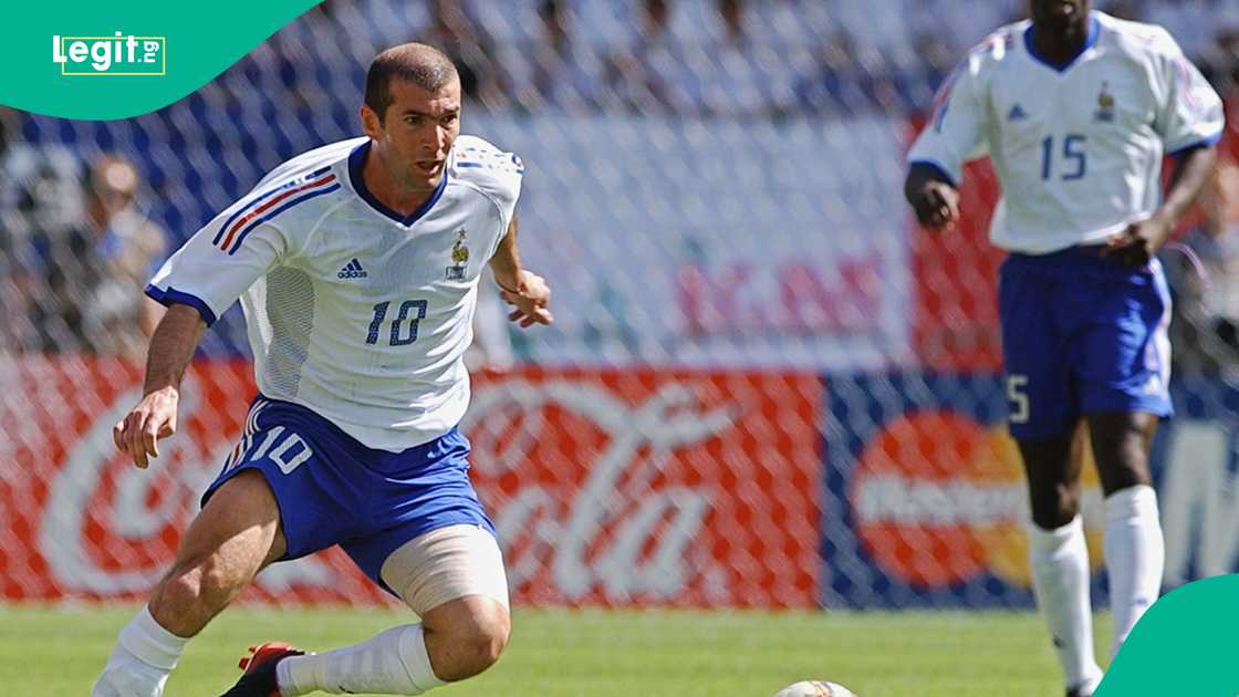 Zinedine Zidane, Jay Jay Okocha, Super Eagles, Les Blues, France Zinedine Zidane, Jay Jay Okocha, Super Eagles, Les Blues, France