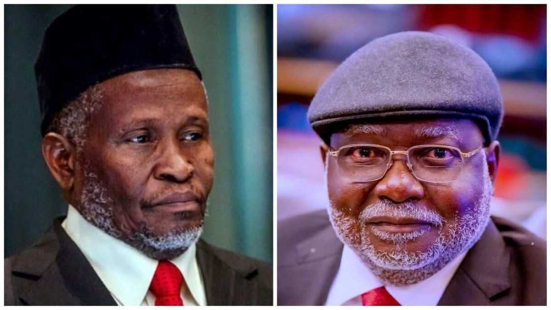Tanko Muhammad, Chief Justice of Nigeria, Justice Ariwoola, Petition, allegations of corruption Tanko Muhammad, Chief Justice of Nigeria, Justice Ariwoola, Petition, allegations of corruption