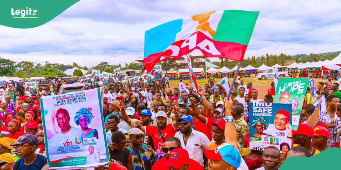 Jubilation in Owerri as Uzodimma Wins second term Jubilation in Owerri as Uzodimma Wins second term