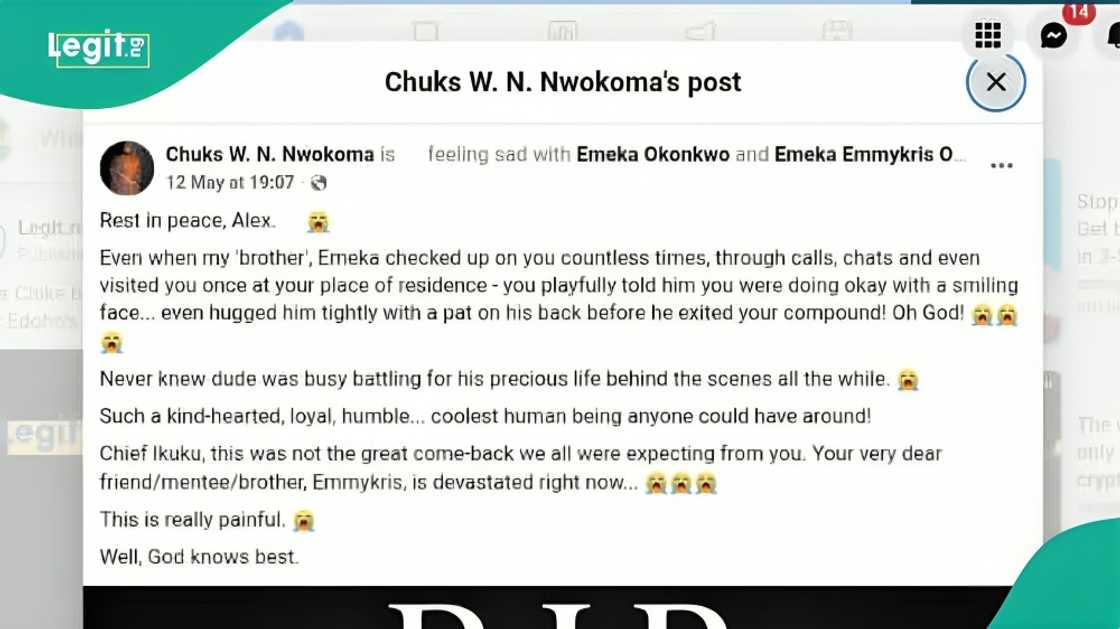 Alexx Ekubo: Young man recalls brother’s rare visit to actor’s home Alexx Ekubo: Young man recalls brother’s rare visit to actor’s home