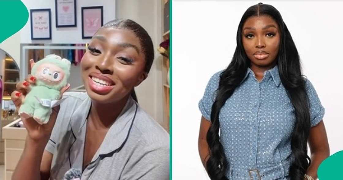 Nigerian lady who bought N160k labubu laments that it's not pink colour. Nigerian lady who bought N160k labubu laments that it's not pink colour.