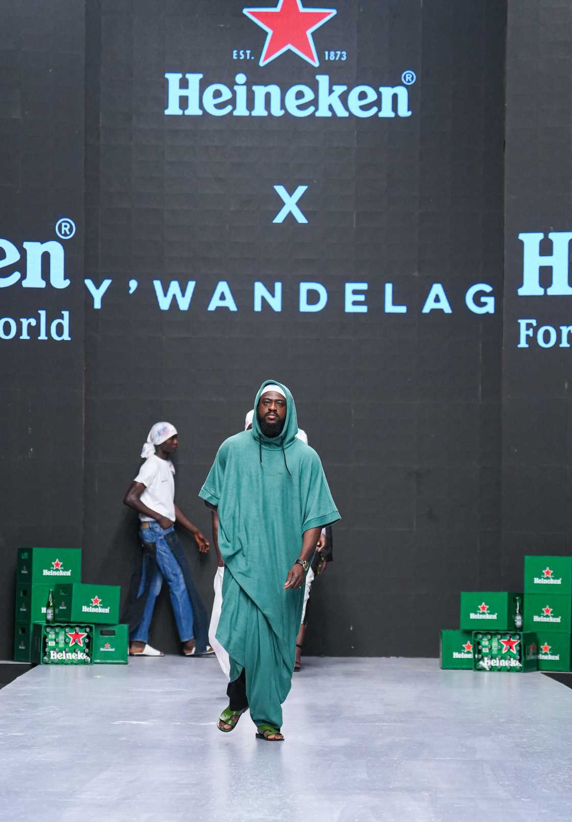 Heineken Launches the 45cl Bottle and 45 Collection at Lagos Fashion Week Heineken Launches the 45cl Bottle and 45 Collection at Lagos Fashion Week