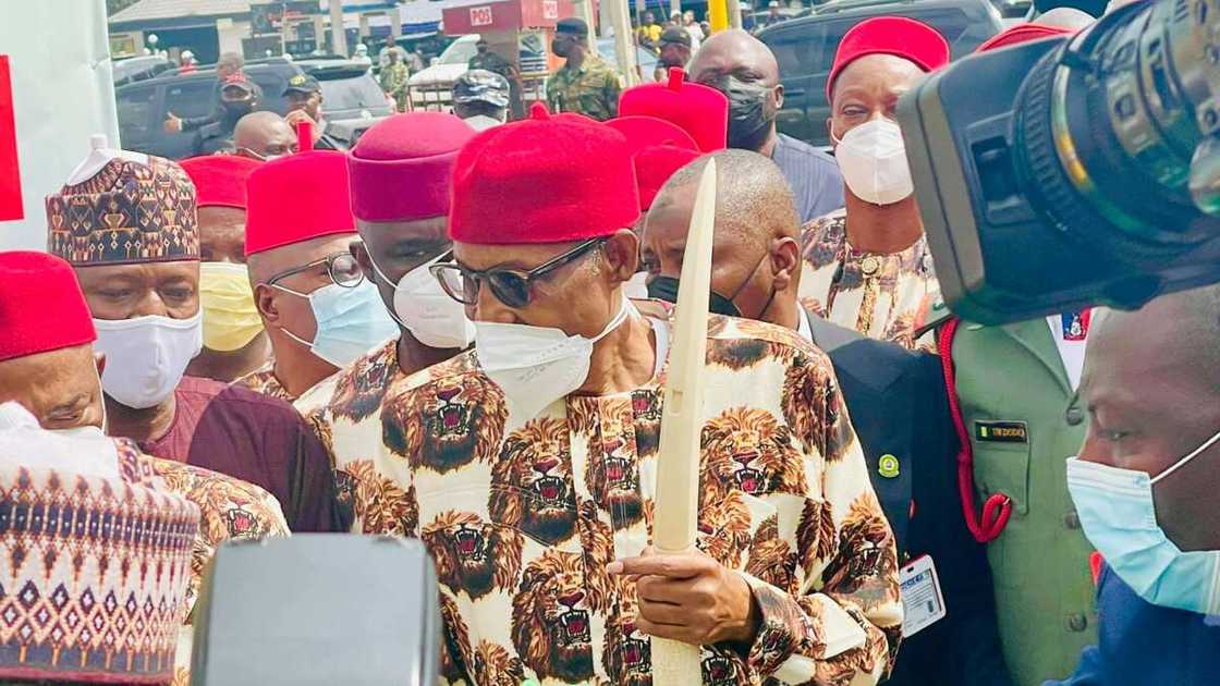 Zan taimakawa jihar Imo wajen magance matsalar tsaro, Shugaba Buhari Zan taimakawa jihar Imo wajen magance matsalar tsaro, Shugaba Buhari