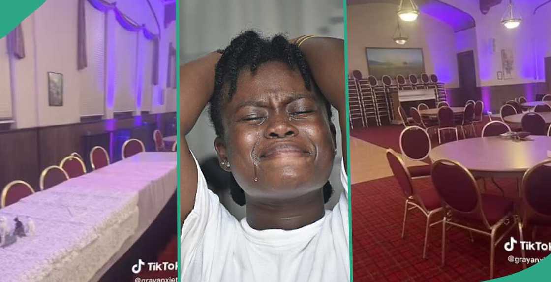 Tears as many guests failed to show up for the couple's wedding Tears as many guests failed to show up for the couple's wedding
