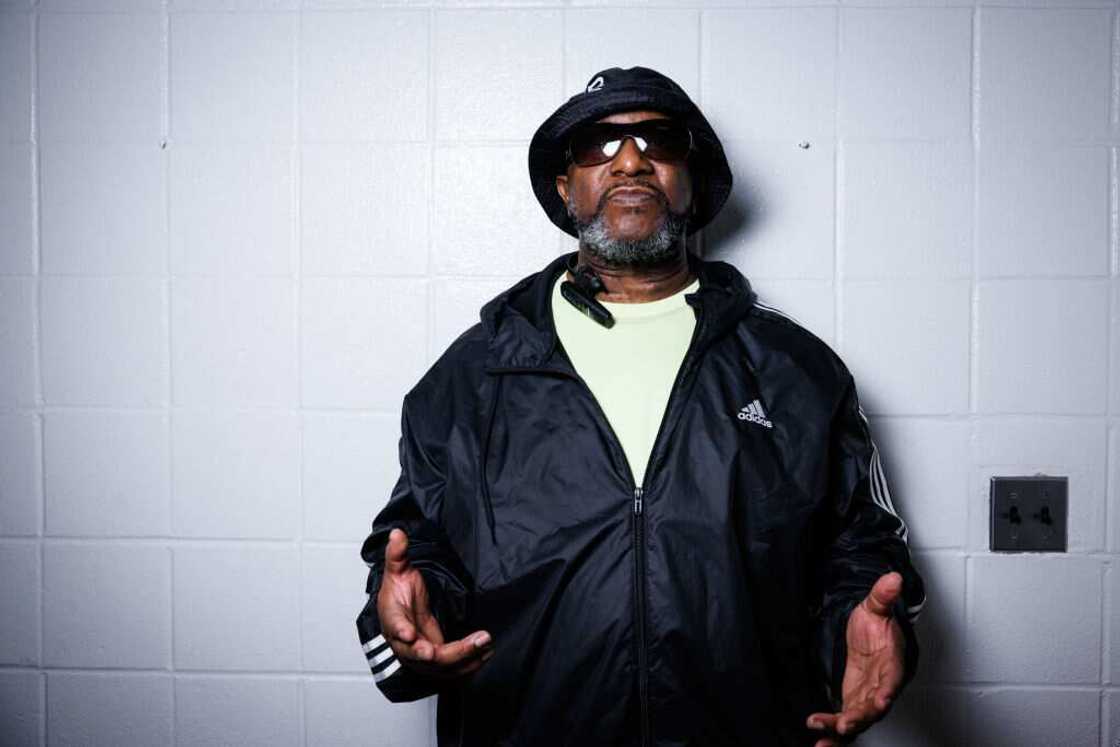 Kool G Rap poses backstage after the "J.Period Live Mixtape: Gods & Kings Edition" at Damrosch Park Kool G Rap poses backstage after the "J.Period Live Mixtape: Gods & Kings Edition" at Damrosch Park