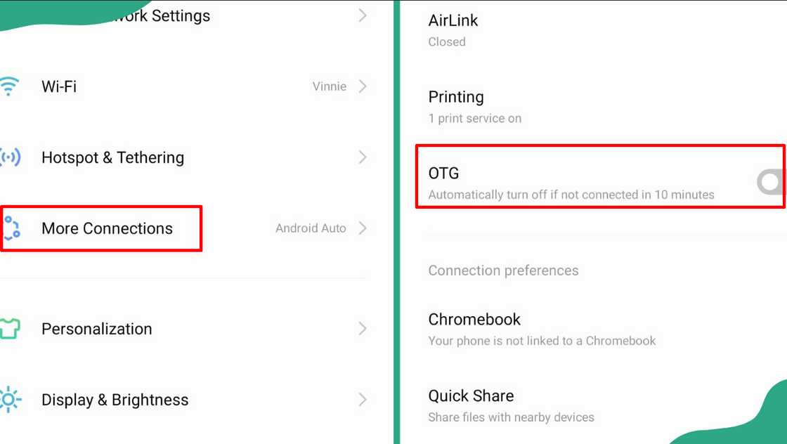 How to turn on OTG on Android. How to turn on OTG on Android.