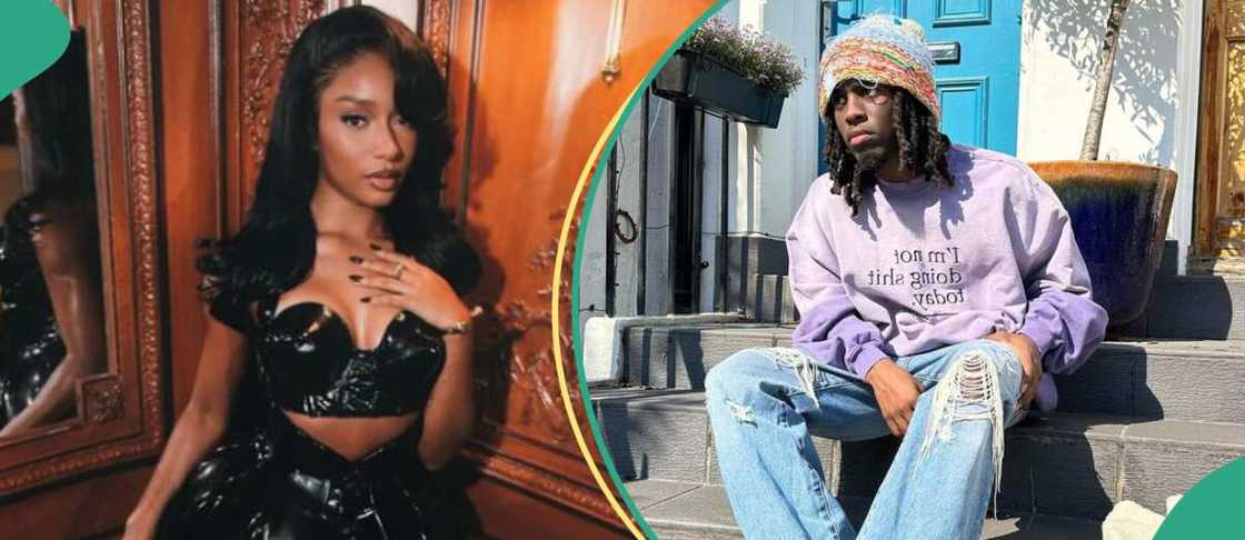 Ayra Starr and Kai Cenat at Nicki Minaj's Gag City concert. Ayra Starr and Kai Cenat at Nicki Minaj's Gag City concert.