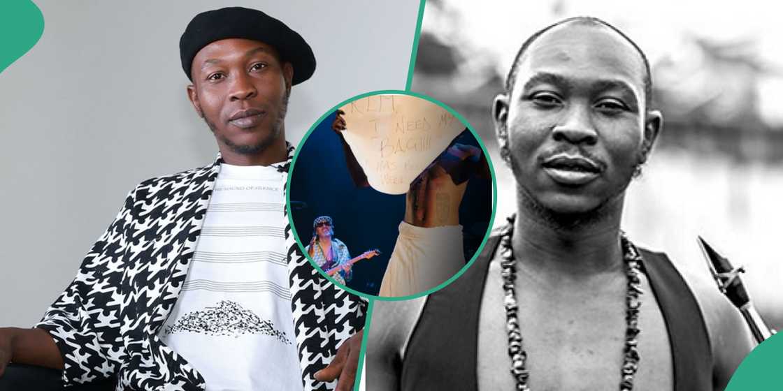 Seun Kuti amazes fans with video of performance.