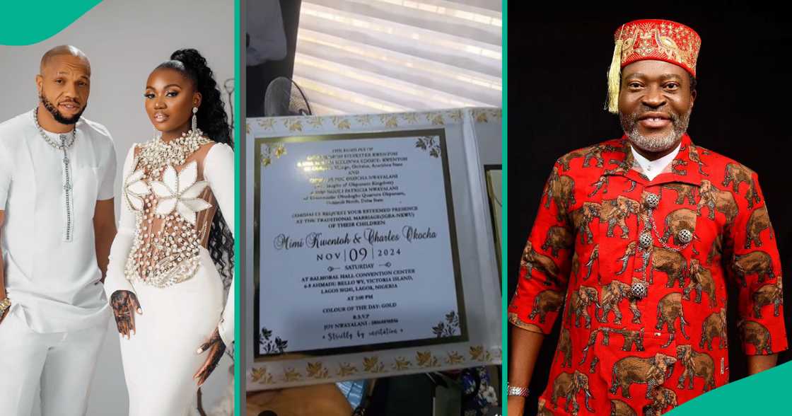 Charles Okocha presents wedding IV to kanayo. Charles Okocha presents wedding IV to kanayo.
