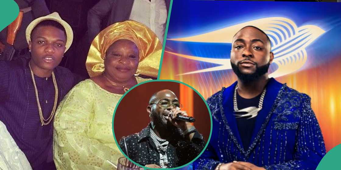 Davido tribute Wizkid mother, viral video Davido tribute, AfroNation Festival 2023, Wizkid mother passing, Davido emotional moment, social media reactions Davido, memorial Wizkid mother.