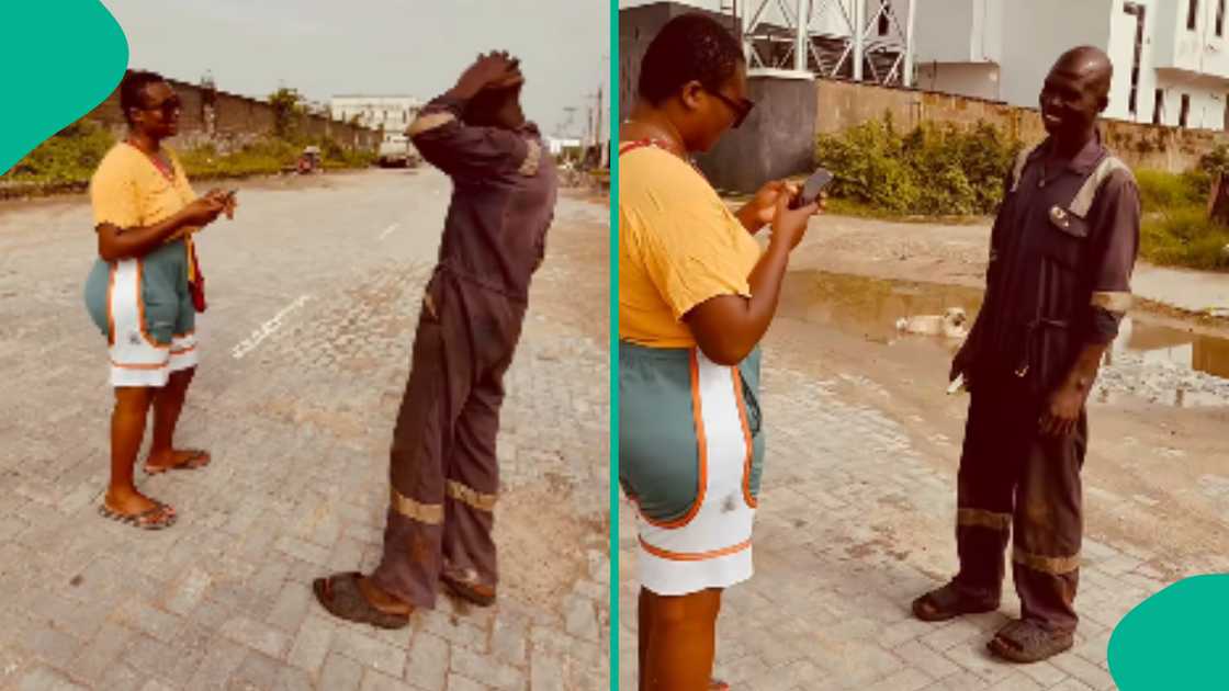 Techie sees man who resembles her late father, gifts him N50k on the spot Techie sees man who resembles her late father, gifts him N50k on the spot