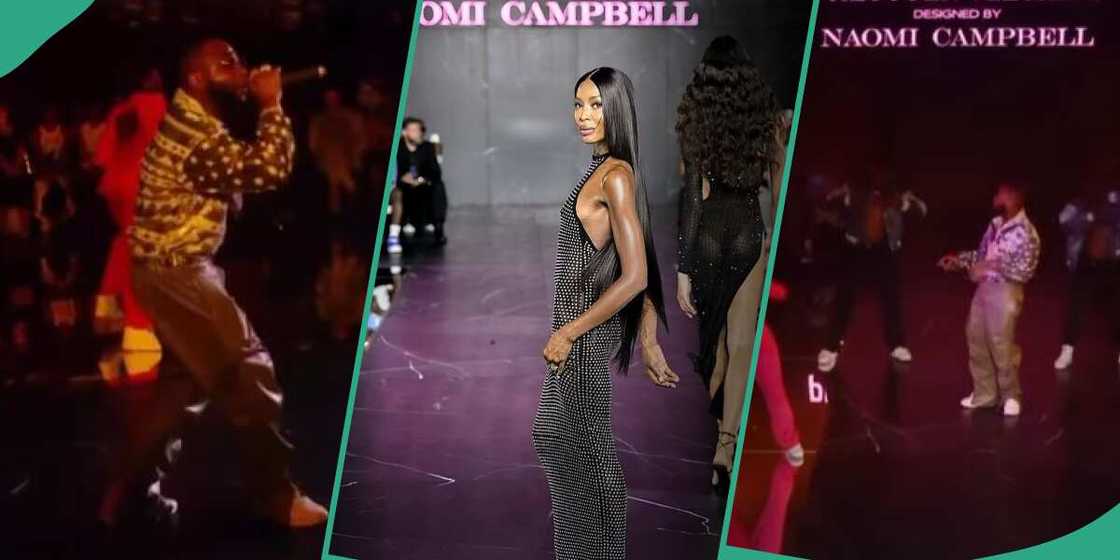 Photos of Davido and Naomi Campbell Photos of Davido and Naomi Campbell