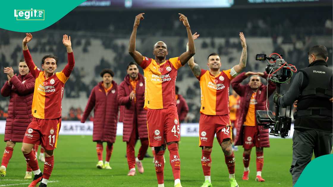 Victor Osimhen, Galatasaray, Besiktas, Istanbul, Turkiye.
