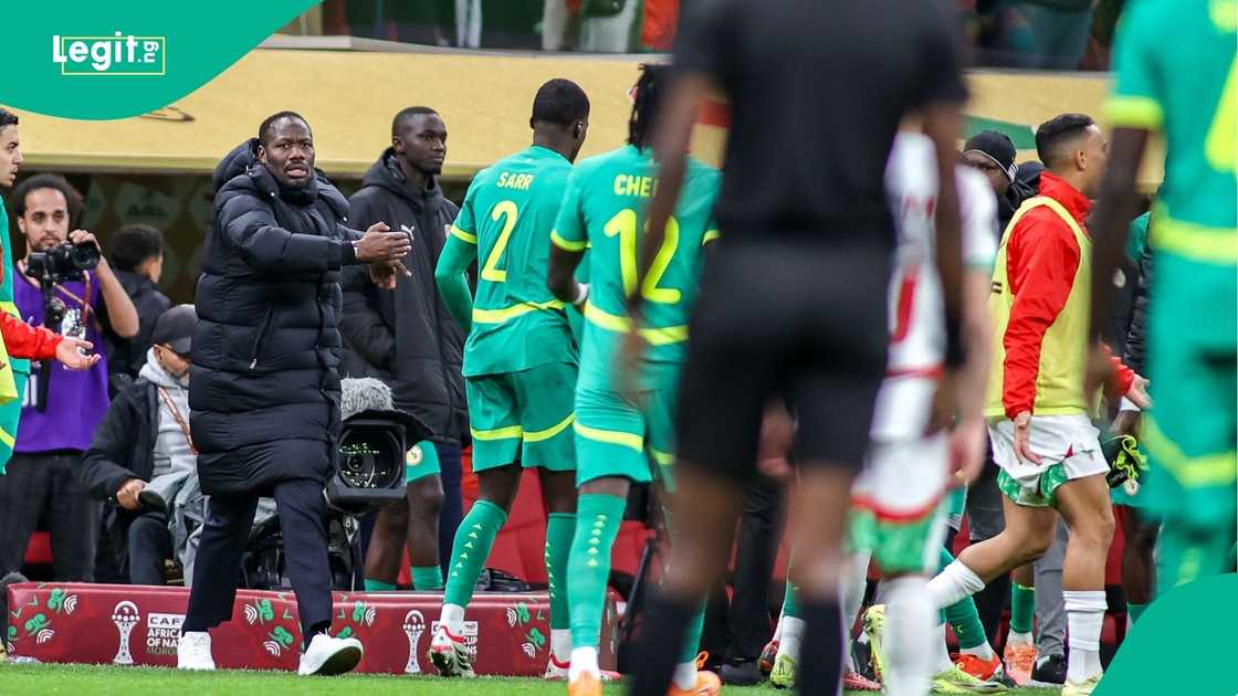 Senegal, Teranga Lions, Pape Thiaw, Morocco, AFCON 2025, Rabat. Senegal, Teranga Lions, Pape Thiaw, Morocco, AFCON 2025, Rabat.