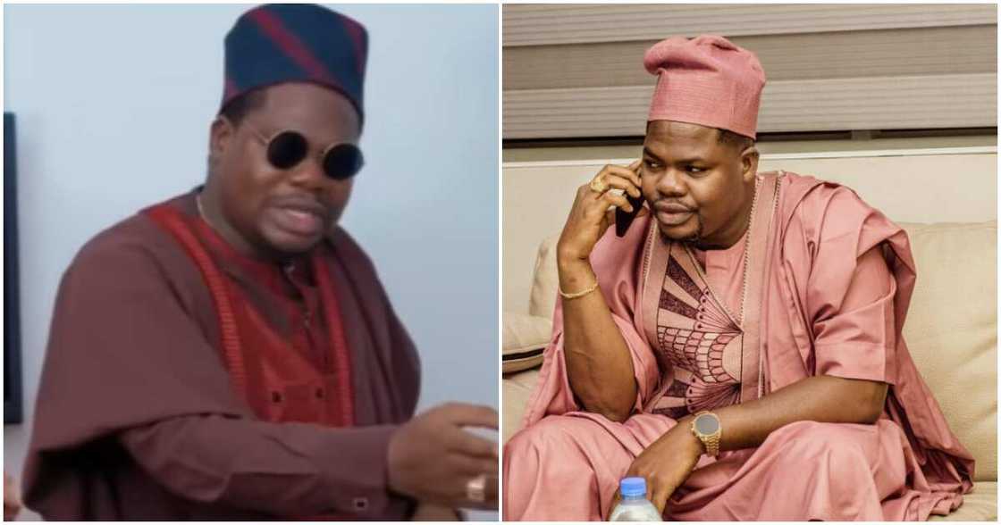 Nigerian comedian Mr Macaroni Nigerian comedian Mr Macaroni