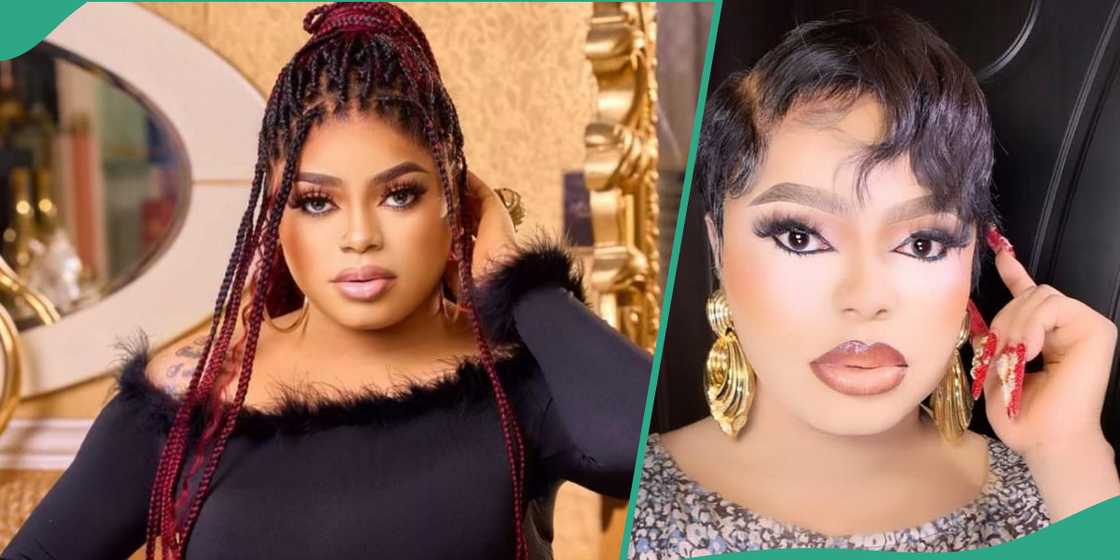 Bobrisky shares how he fed inmates. Bobrisky shares how he fed inmates.