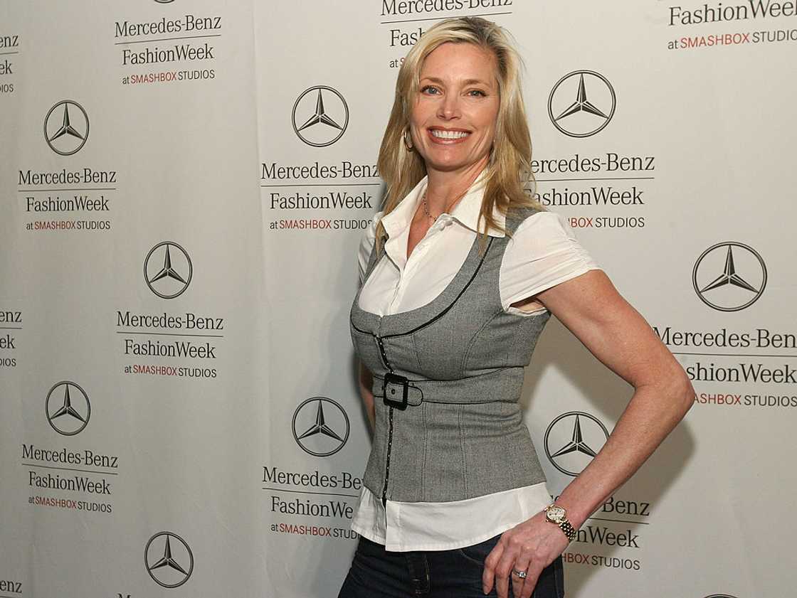 Kelly Emberg attends a Mercedes-Benz Fashion Week Kelly Emberg attends a Mercedes-Benz Fashion Week